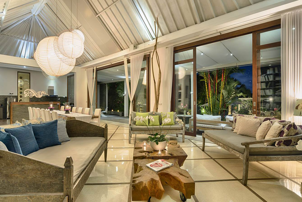 Bali Villas - Pure Villa Bali living room