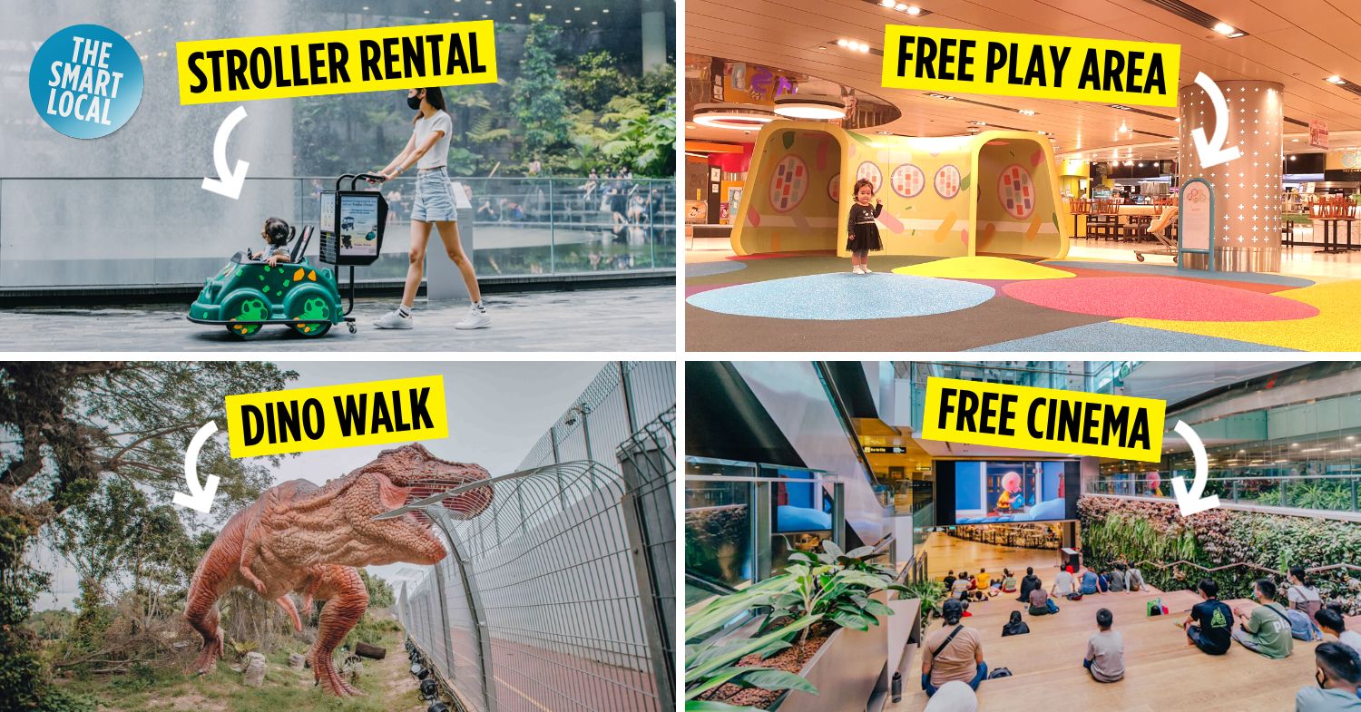 Changi Airport Playground & Play Spots For Kids In Public Areas