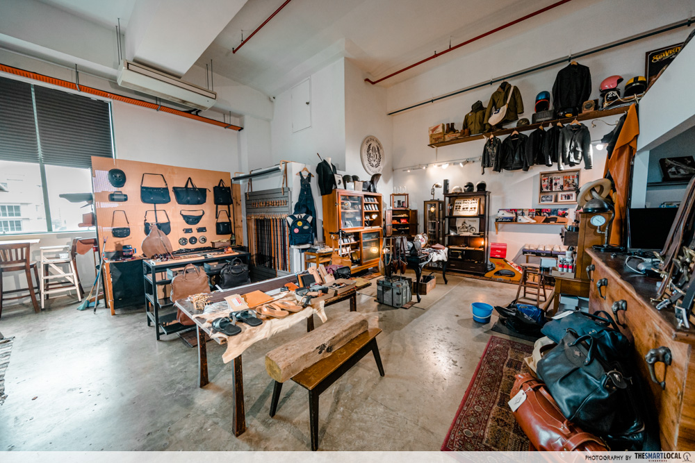 Geylang Guide - Rugged Gentlemen Shoppe Interior