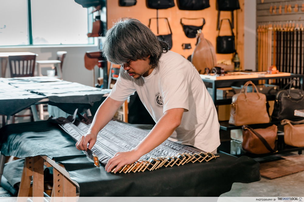 Leather crafting Singapore