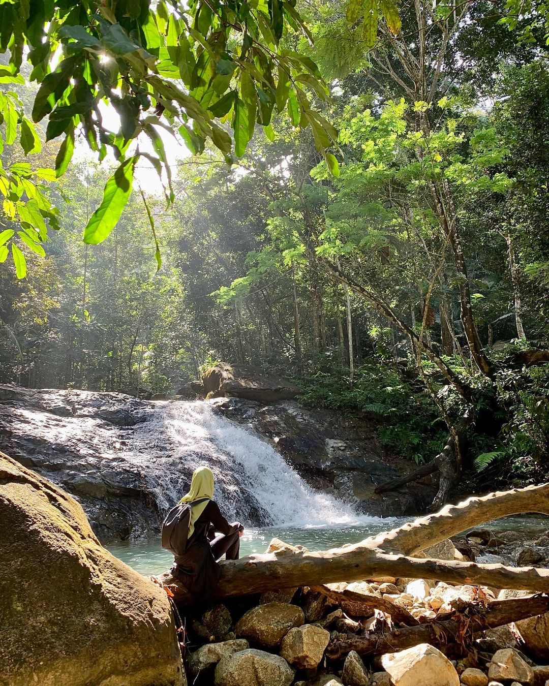 Gunung Pulai Johor - waterfall