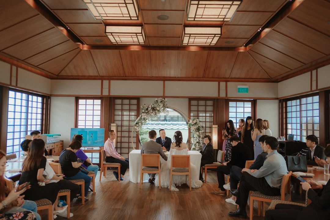 Pan Pacific Japanese wedding solemnisation