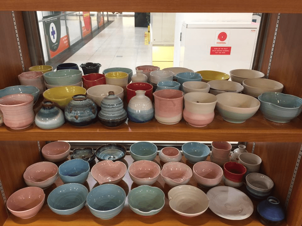 JCube - Pottery pieces