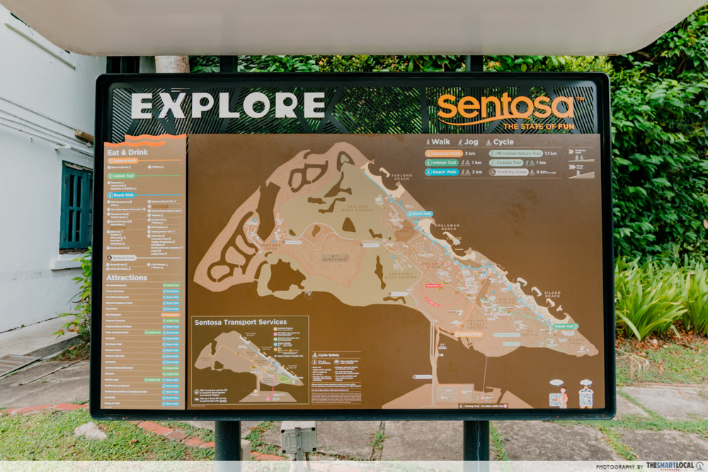 Sentosa - Map