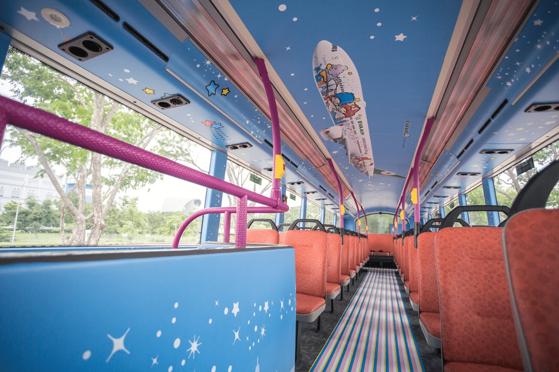 Singapore public transport - Sanrio Bus
