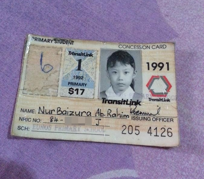 Singapore Old Concession Card