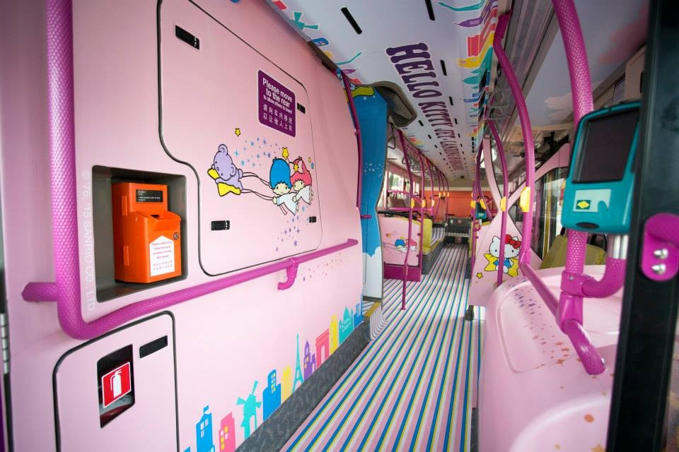 Sanrio Themed Bus - Singapore public transport