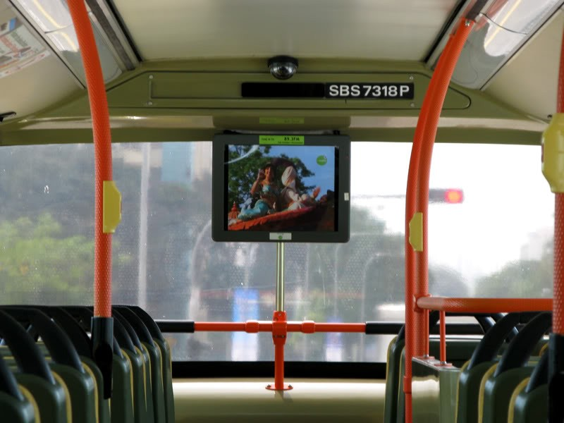 TV In Bus