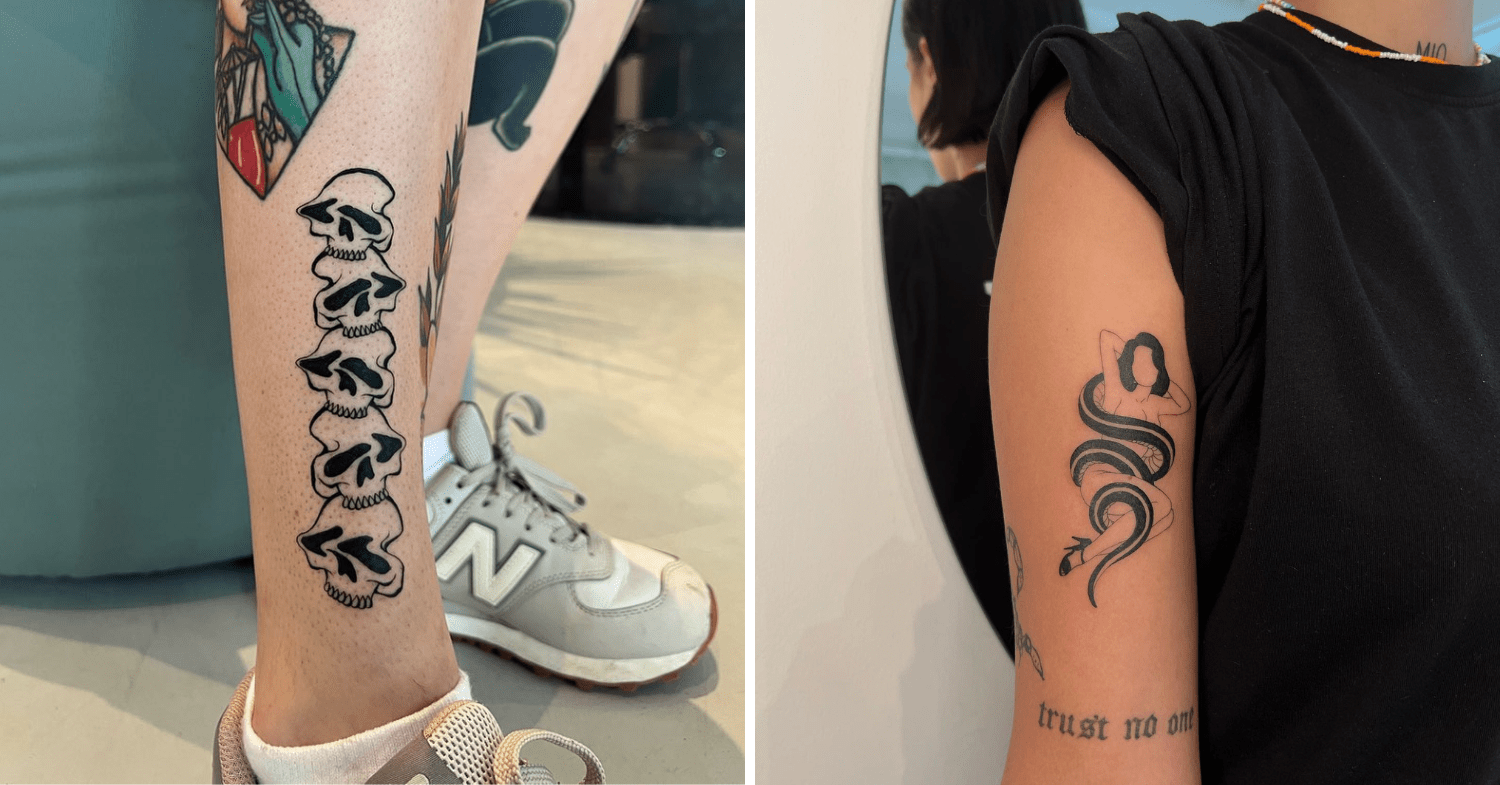 minimalistic tattoos