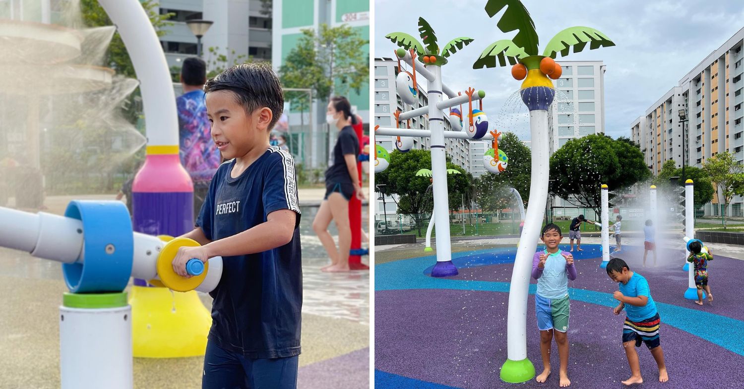 free water playgrounds - Oasis Water Park