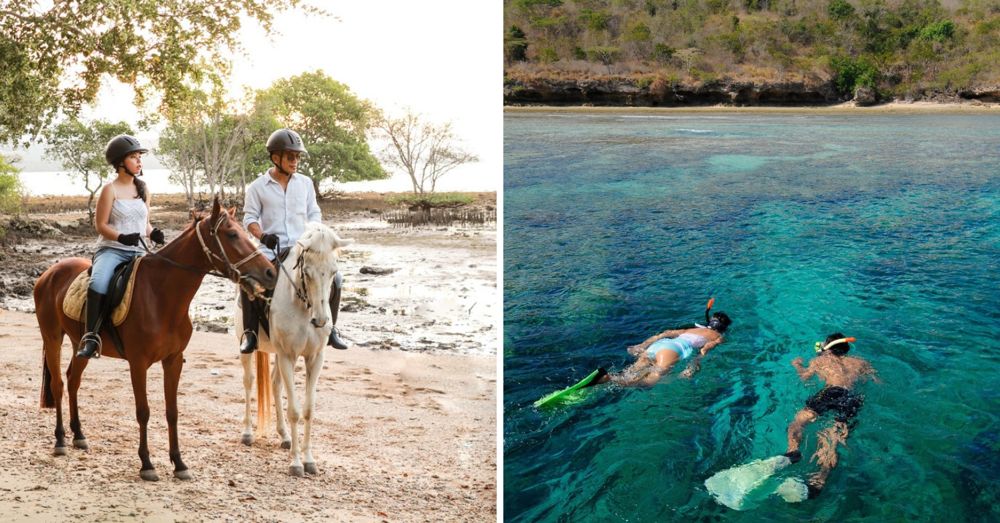 Romantic Bali Hotels - The Menjangan by LifestyleRetreats - horseback riding and snorkelling