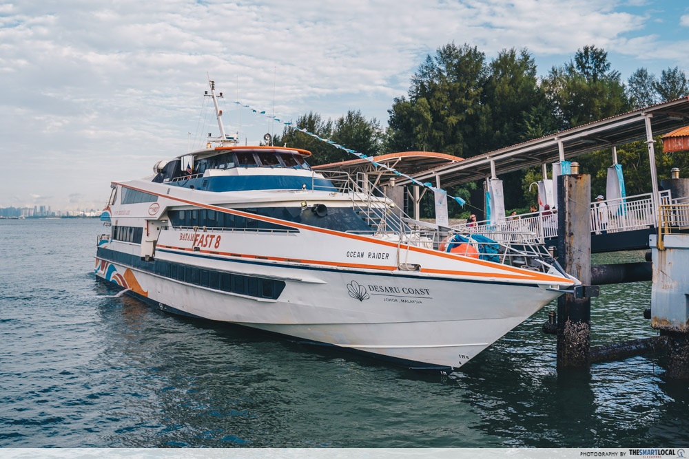singapore to desaru transport guide - desaru link ferry services