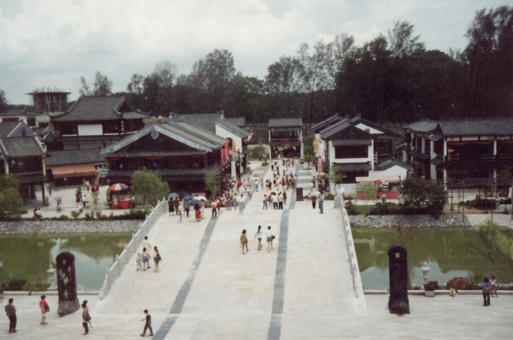 tang dynasty city - walkways
