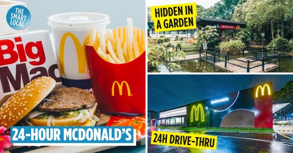 Complete List Of 24-Hour McDonald's Outlets By Location
