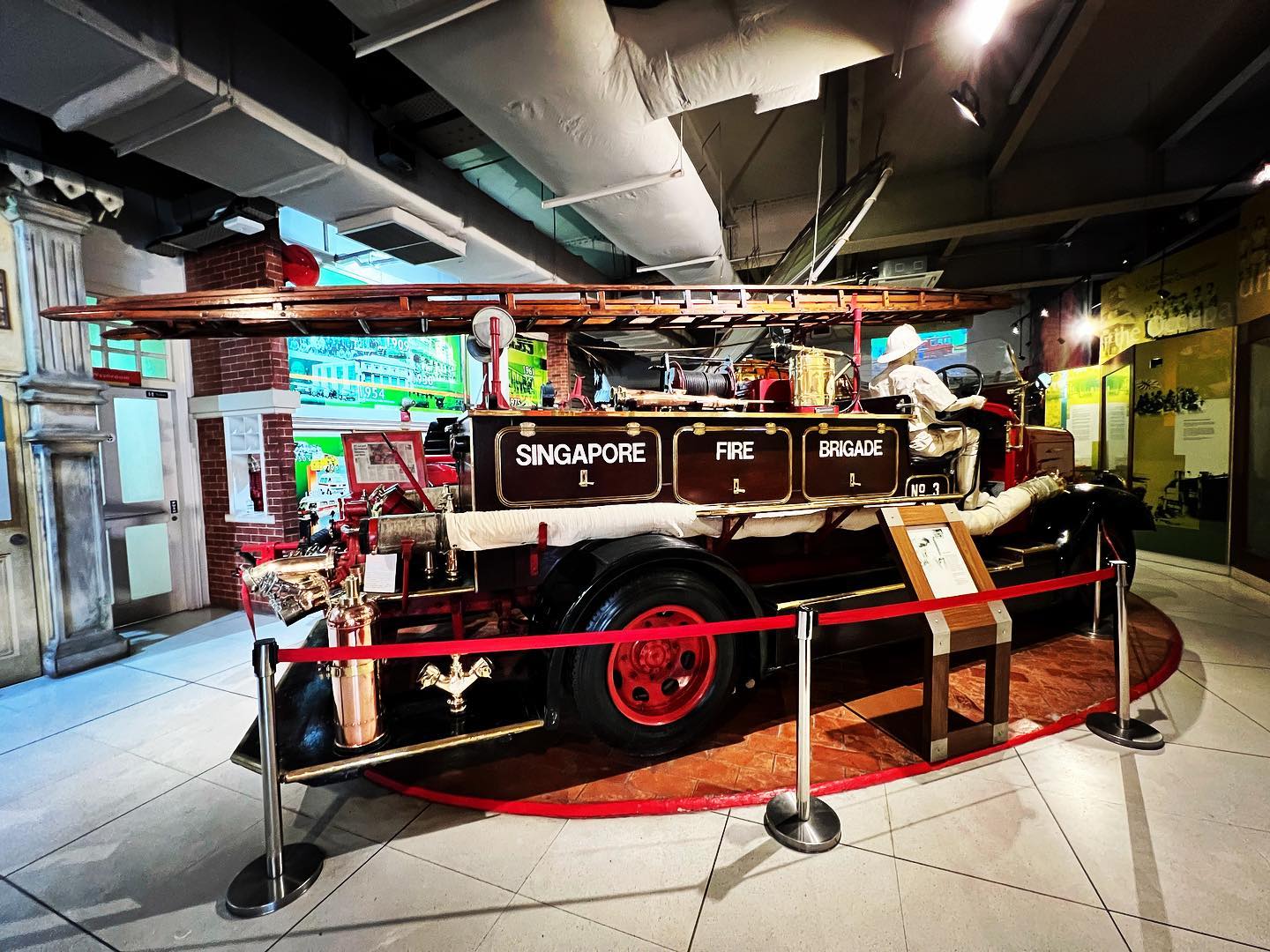 Civil Defence Heritage Gallery fire truck