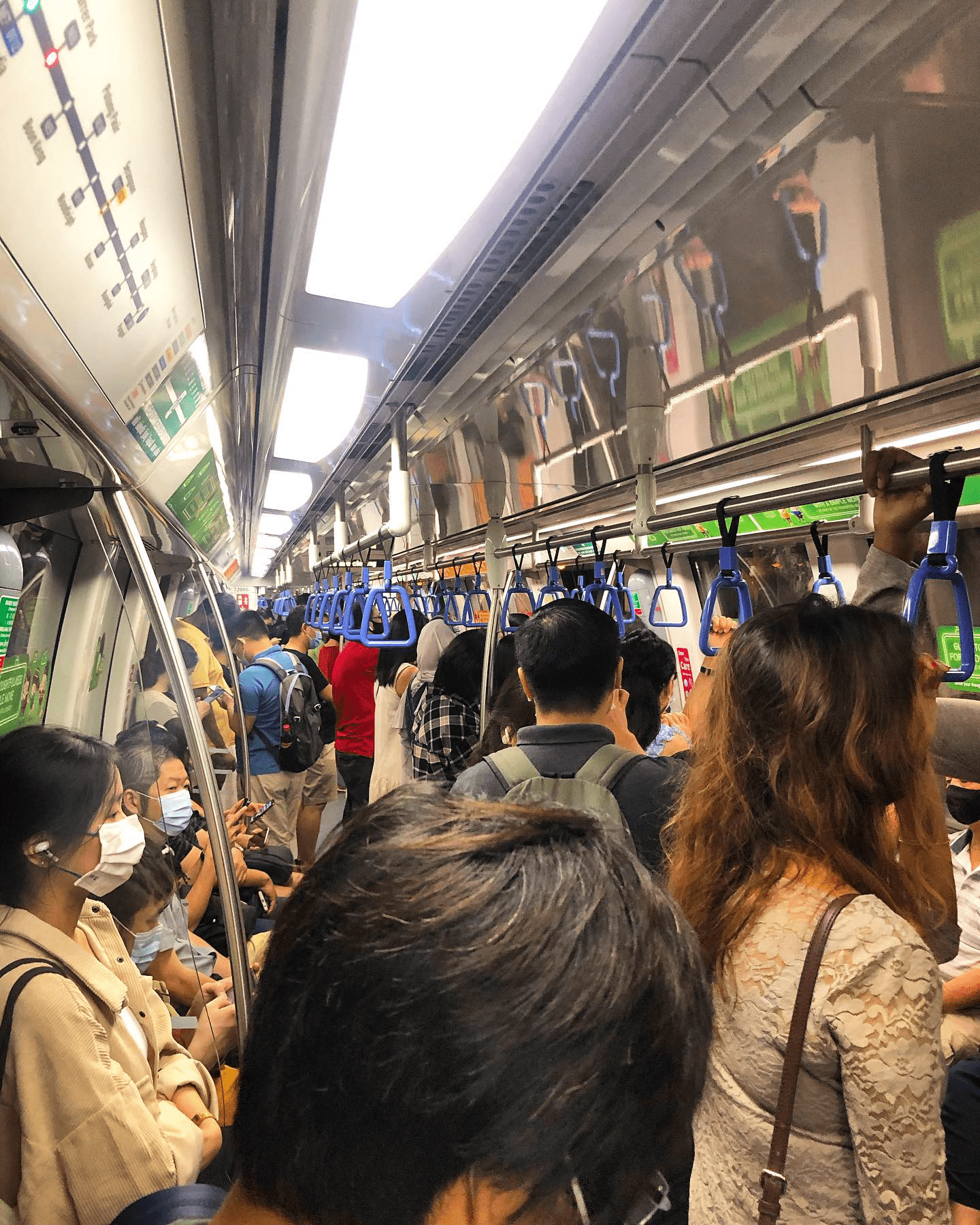 MRT Rules - Crowded cabin
