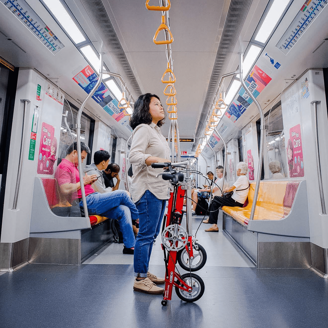 MRT Rules - Foldable bike