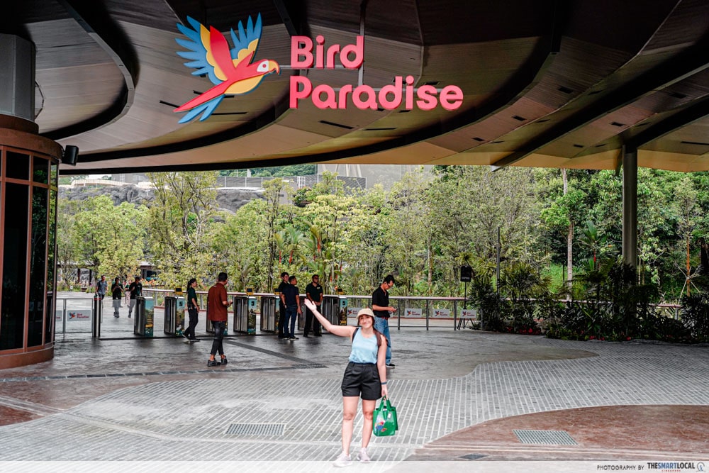 Mandai Bird Paradise - entrance