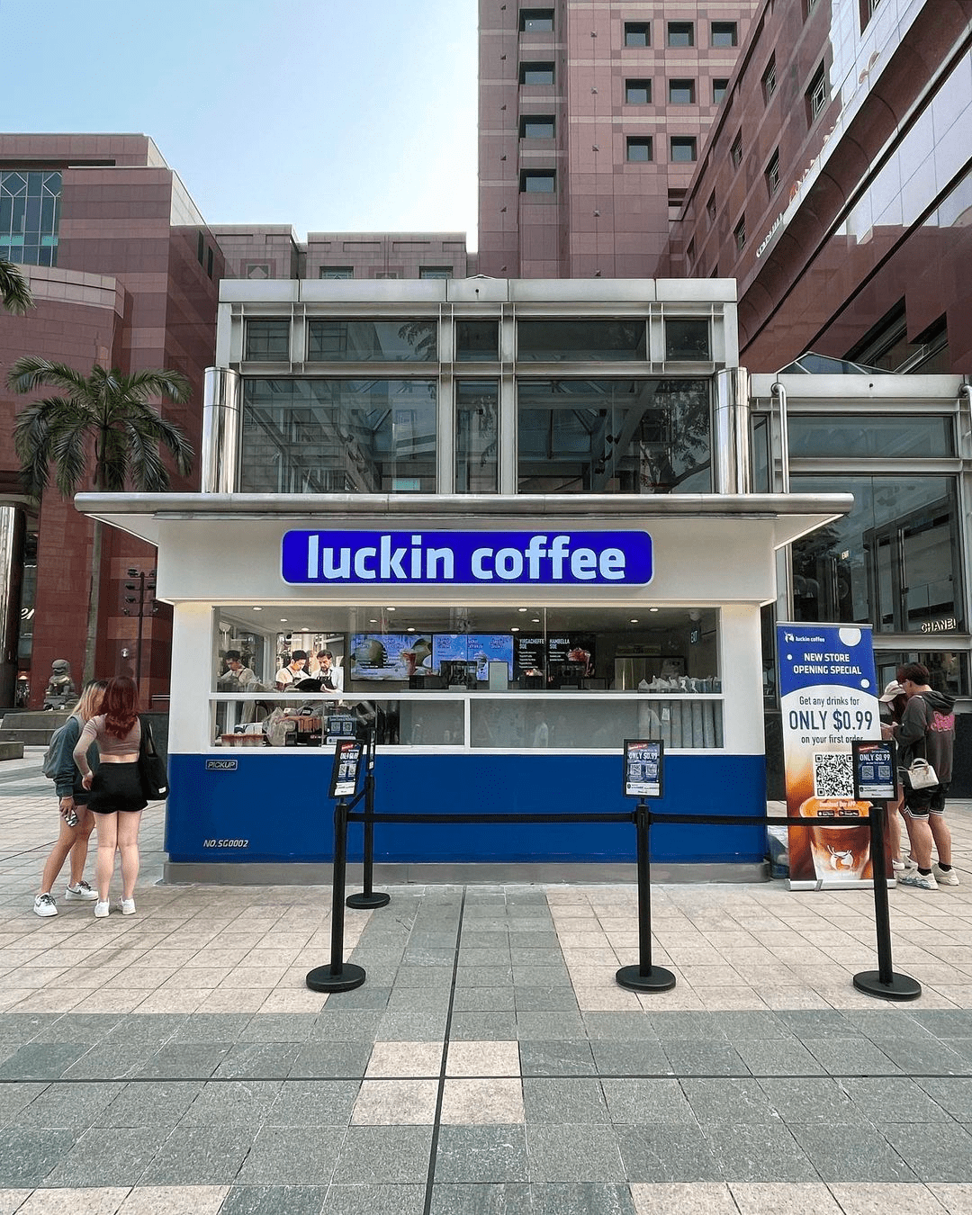 May New Cafe and Restaurants - Luckin Coffee Kiosk