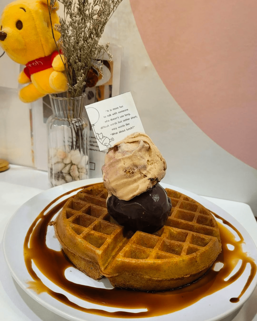 May New Cafe and Restaurants - Waffles Ice Cream