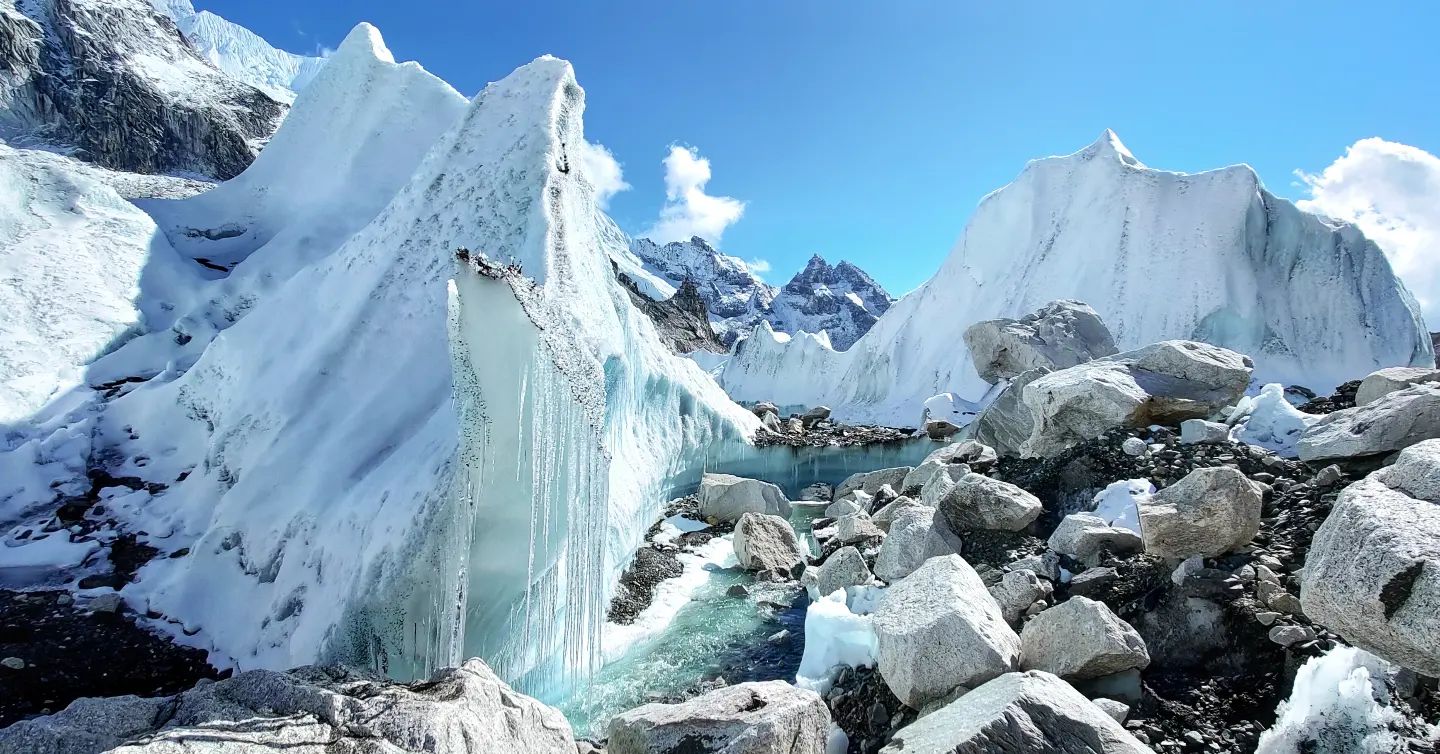 Mount Everest Base Camp Khumbu Glacier
