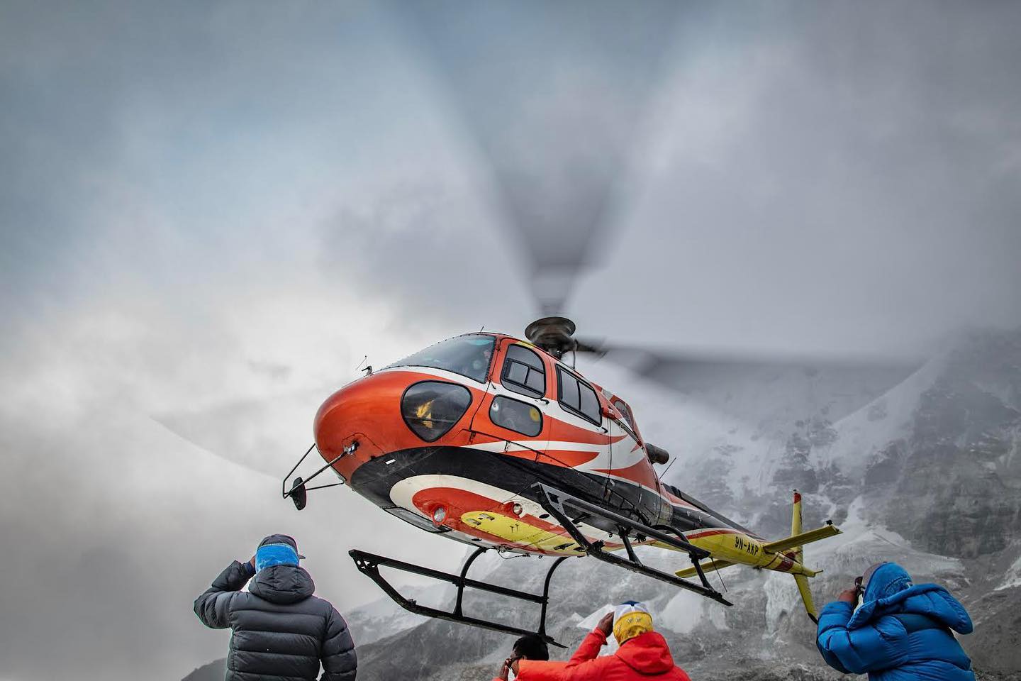 Mount Everest Base Camp helicopter ride