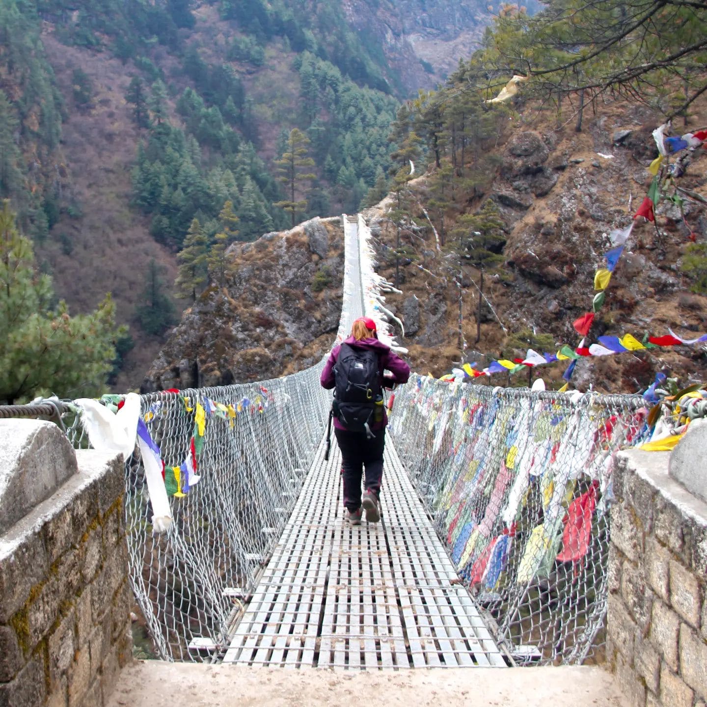 Mount Everest Base Camp suspension bridges