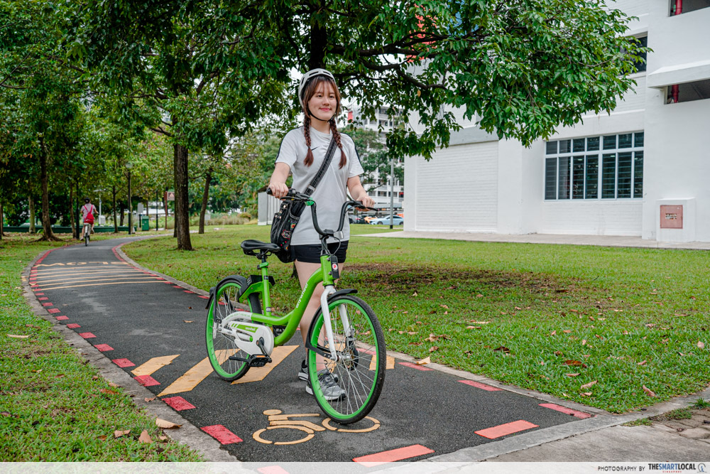 Neighbourhood Cycling Routes - Balam PCN girl pushing bike
