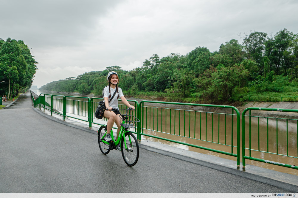 Neighbourhood Cycling Routes - Simpang Kiri PCN girl cycling