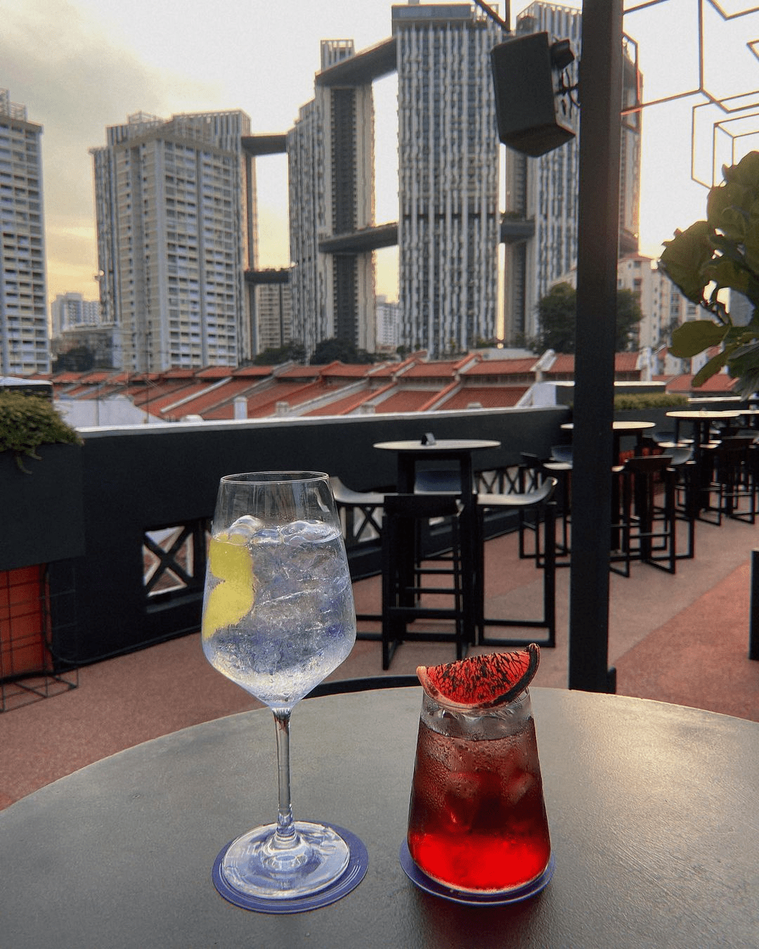 Rooftop bars - levantnt bar view