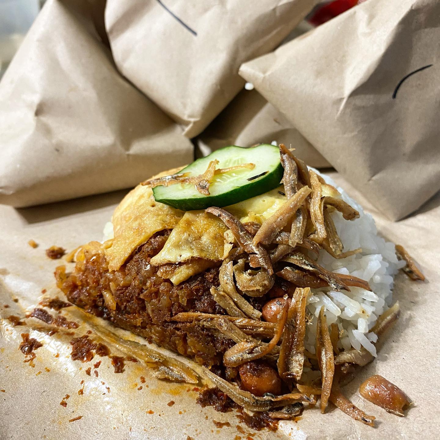 cheap hawker stalls in Singapore - Kedai Makan Muhajirin