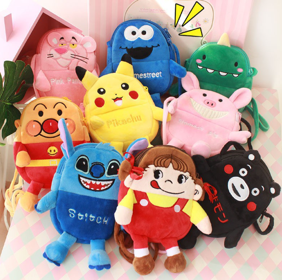 cute shopee bags - Cartoon Character Bags