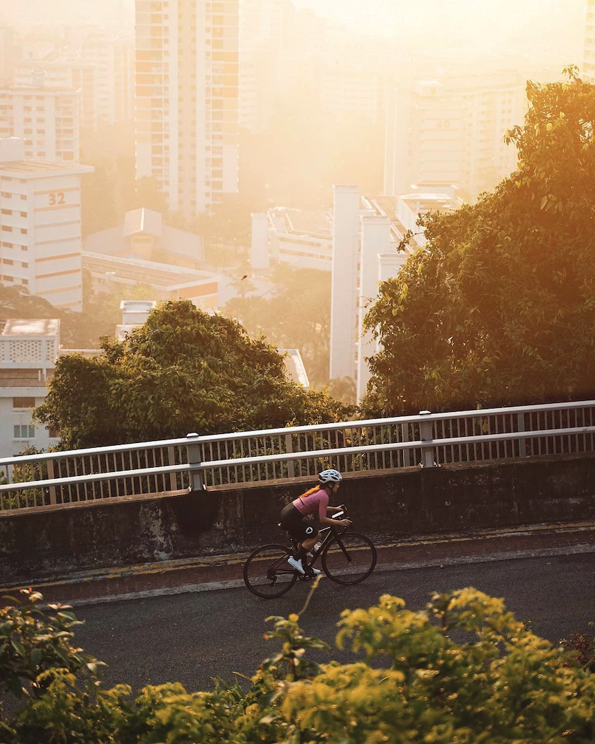 cycling routes singapore - mount faber hill climb
