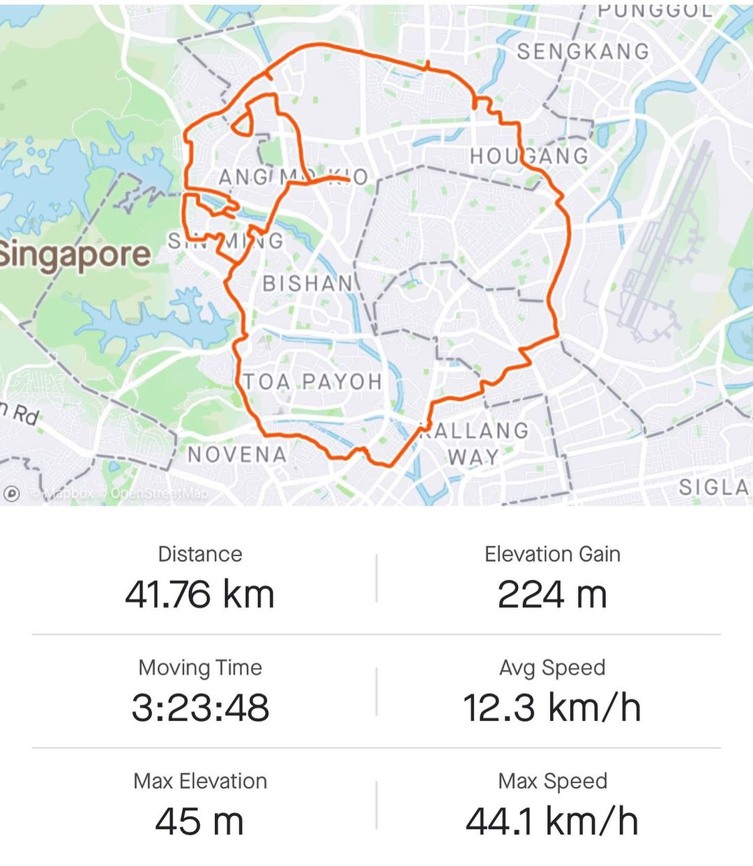 fun cycling routes singapore merlion's head