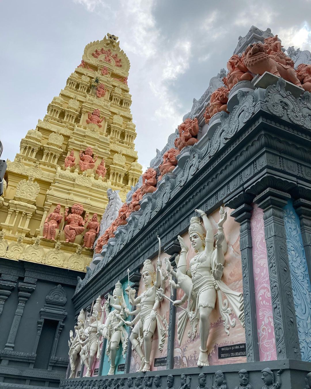 hindu temples singapore Sri Senpaga Vinayagar Temple side view of the temple
