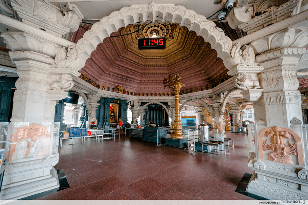 hindu temples singapore Sr Sivan Temple interior
