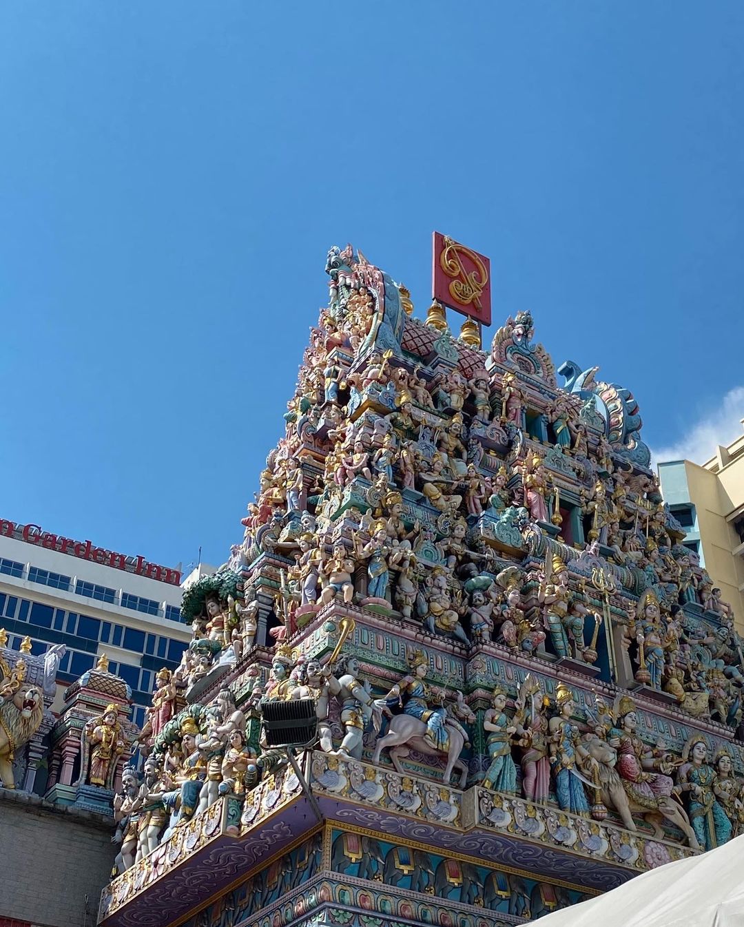 hindu temples singapore - Sri Srinivasa Perumal Temple different manifestations-of-lord-vishnu