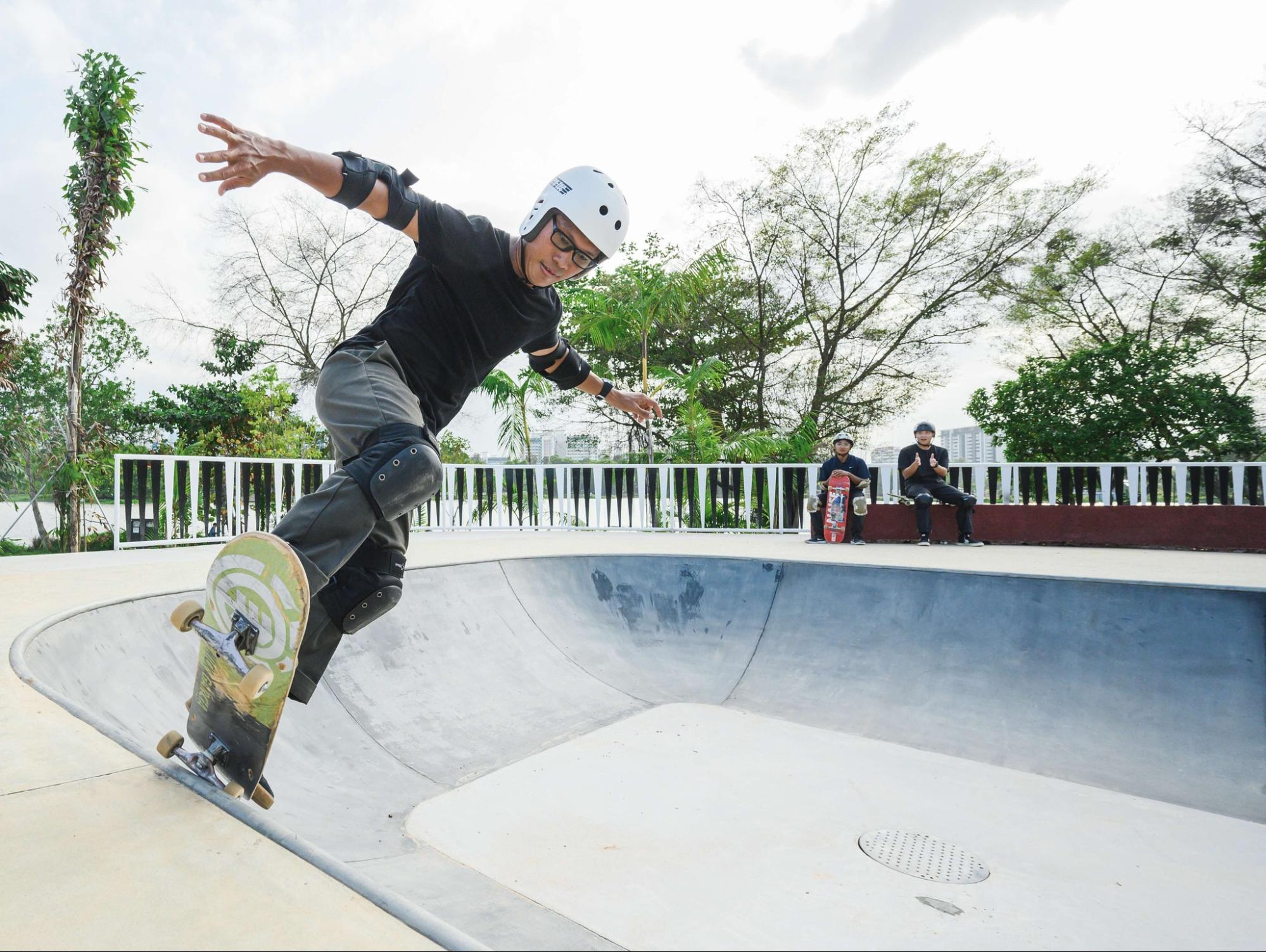 lakeside garden singapore - Skatepark @ Lakeside Garden