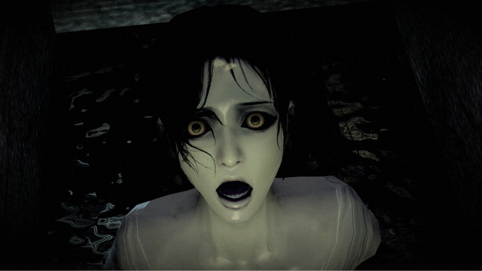 nintendo switch horror games - capturing fatal frame ghost