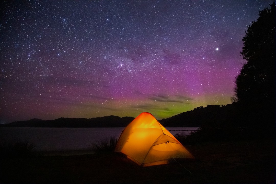 northern lights and southern lights - Stewart Island rakiura national park