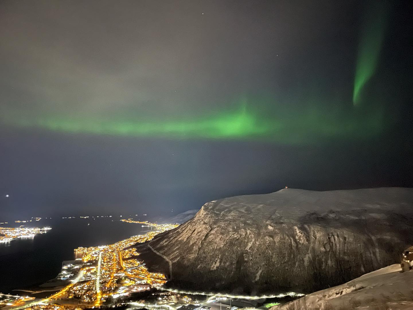 northern lights and southern lights - Tromso norway