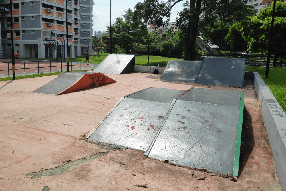 skateparks in singapore-Jurong West Skatepark overview