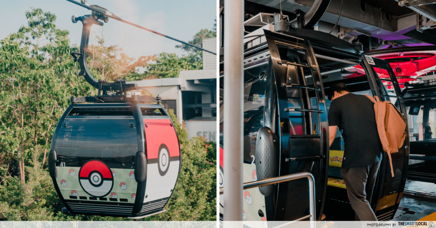 things to do in may 2023 - pokemon themed cable cars pokecabin
