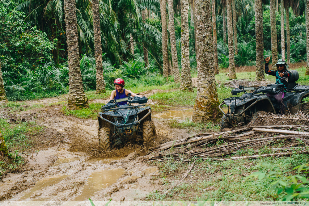 ATV adventure in the mud