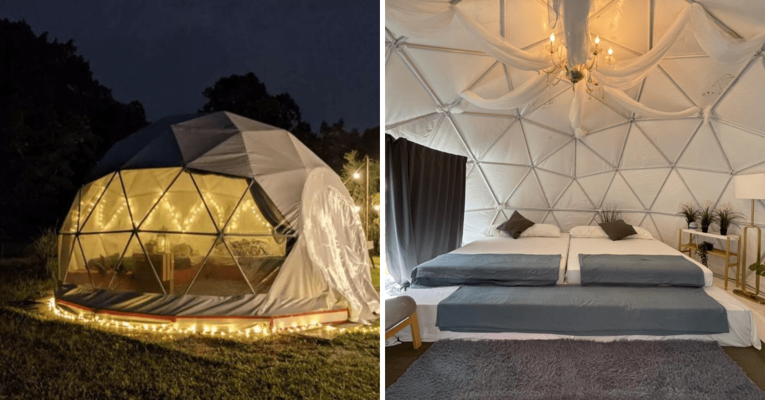 Chalets in Singapore - Heritage Chalet dome tents