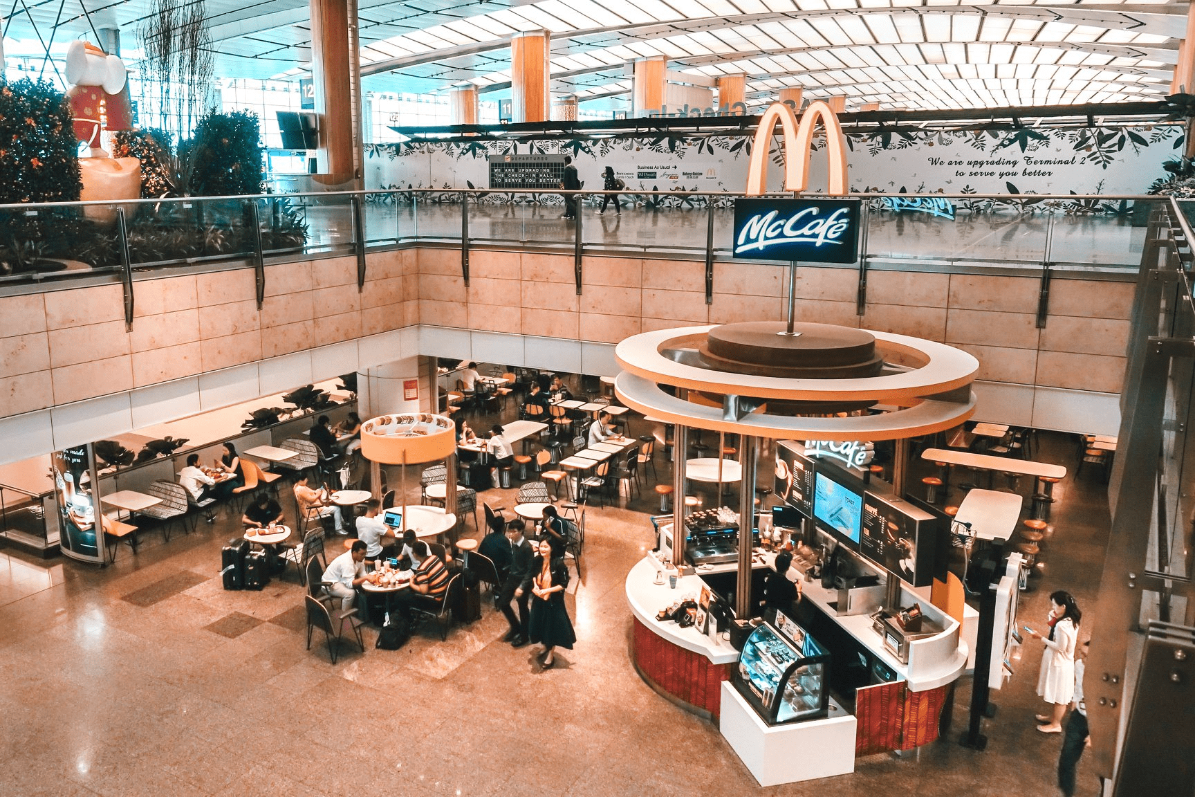 Changi Airport Iconic Spots McDonald's Terminal 2