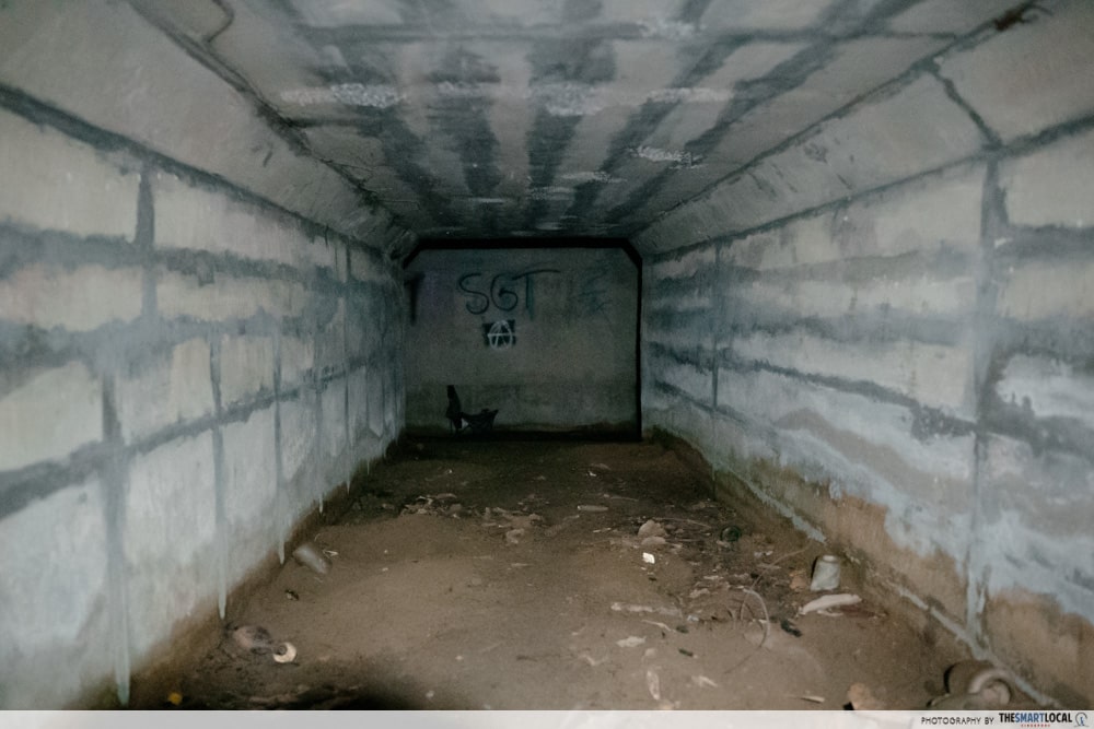 Marsiling Tunnels & Bunker - bunker tunnel