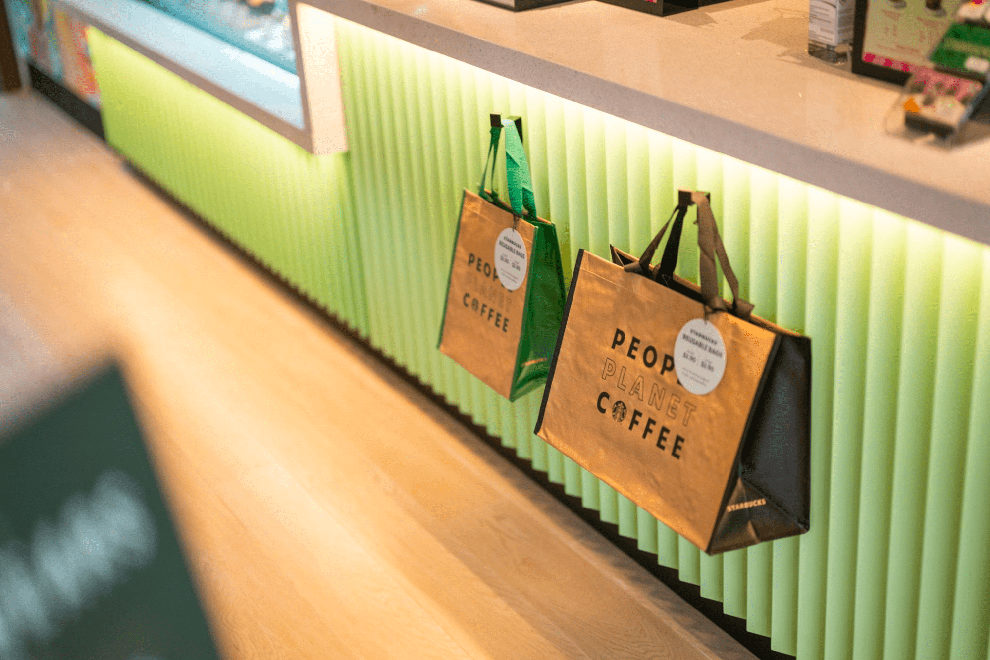 Starbucks Bird Paradise Recycle Bag