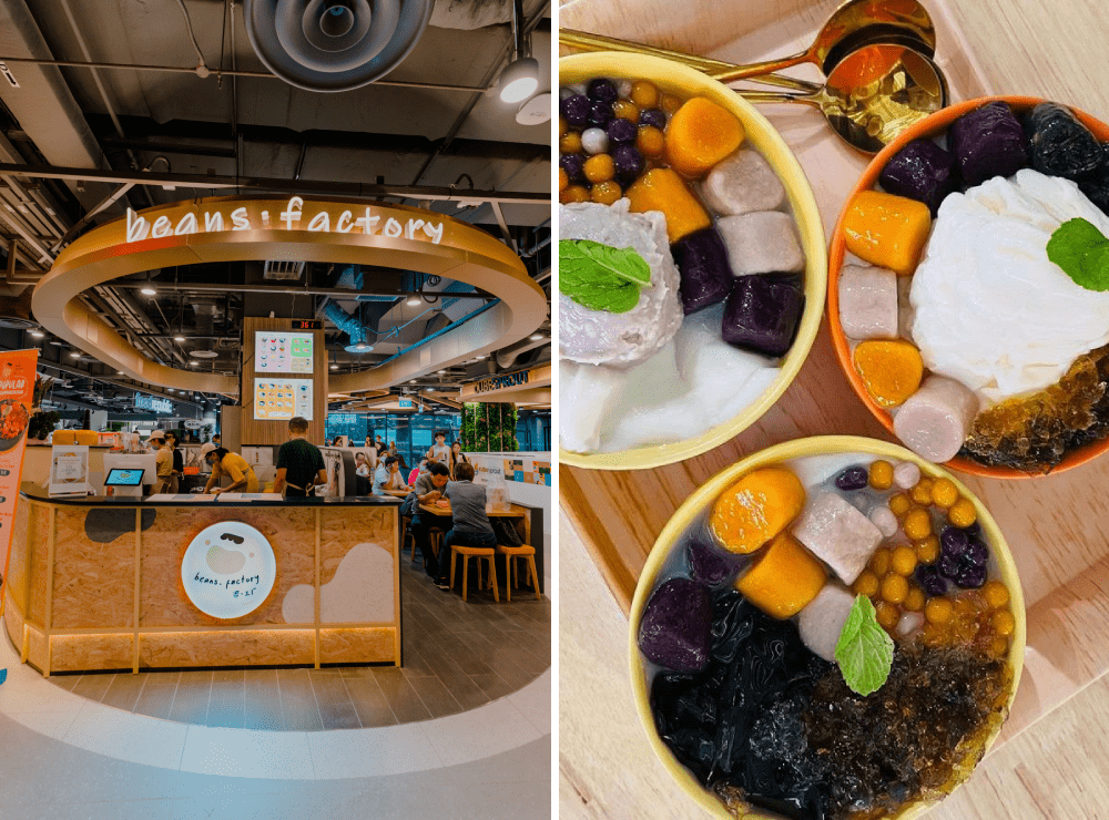 Beans Factory Malaysia Dessert Cafe, Open In Singapore