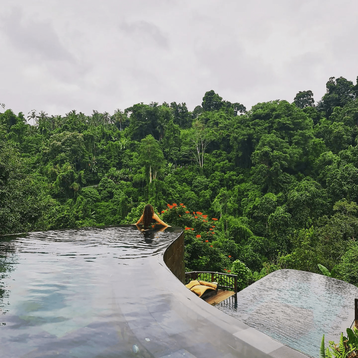 hanging gardens of bali pool